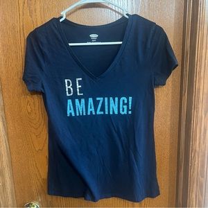 Old Navy Be Amazing T Shirt Size XS